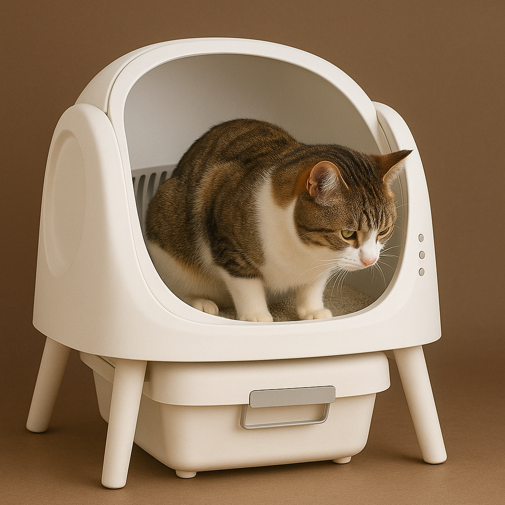 Self Cleaning Litter Box